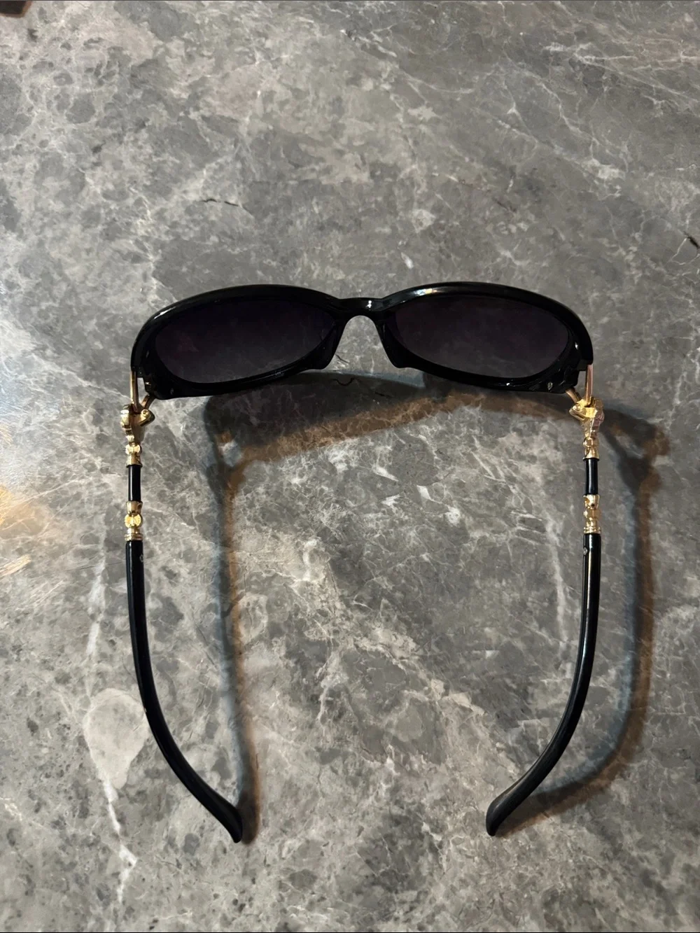 Classic Women's Black Sunglasses - Stylish UV Shades